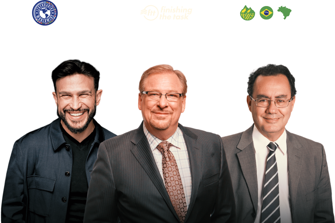Chepe Putzu, Rick Warren & Augusto Curi